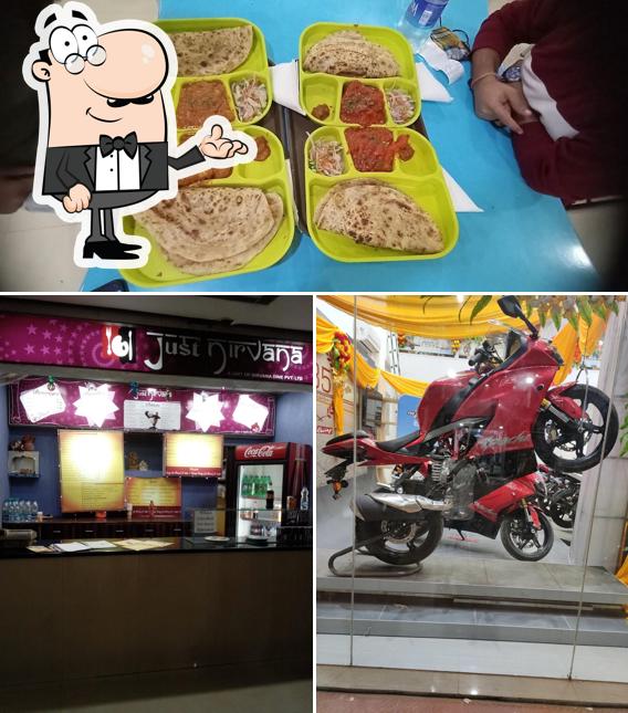 JUST NIRVANA is distinguished by interior and food