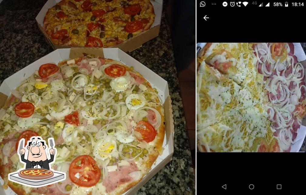 Experimente pizza no Pizzaria paraiso