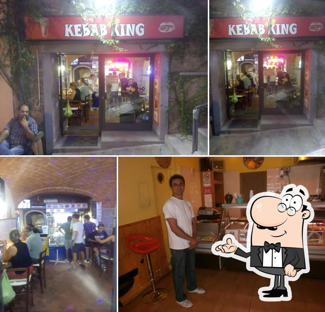 Gli interni di Kebab King