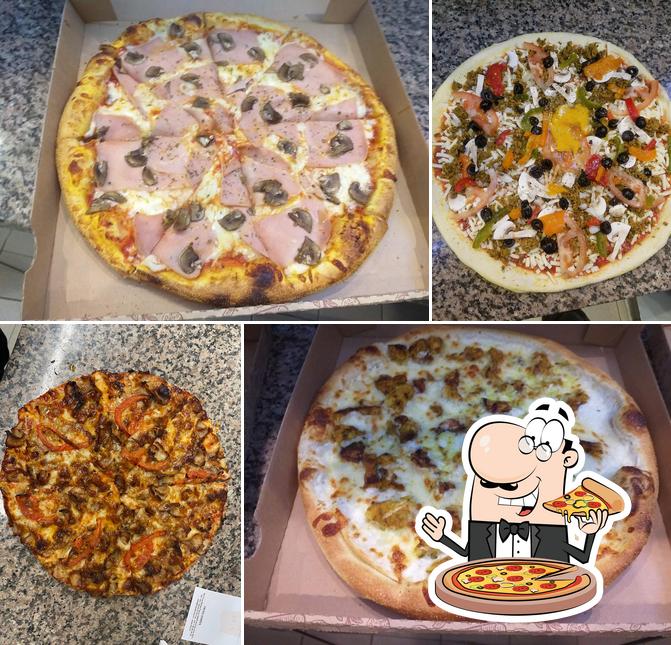 Choisissez de nombreux genres de pizzas