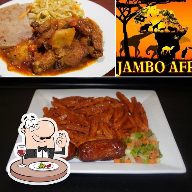 Jambo Africa, 6000 Shingle Creek Pkwy in Brooklyn Center Restaurant menu and reviews