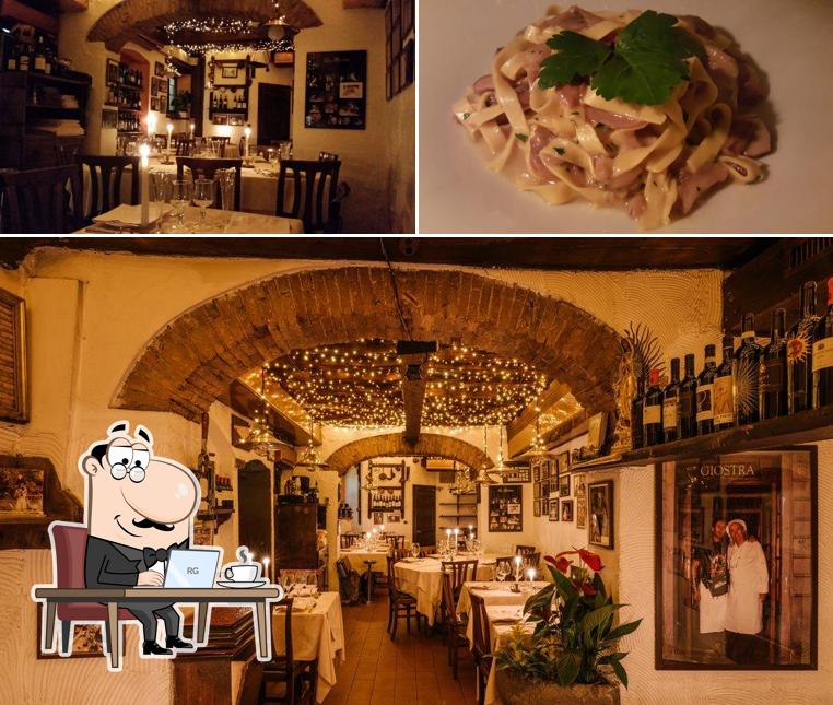 La foto di interni e cibo da La Giostra