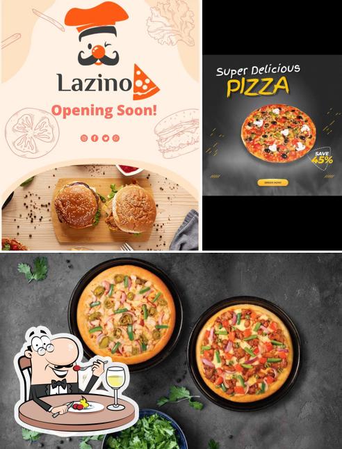 Meals at Lazino Pizza
