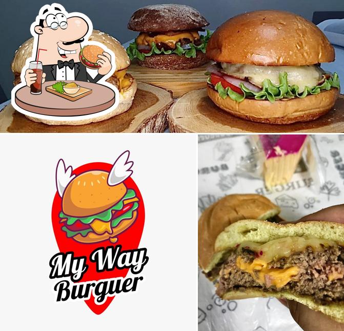 Peça um hambúrguer no My Way Burguer