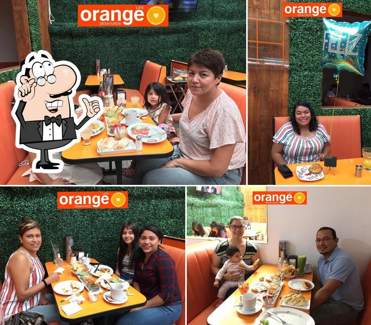 El interior de Orange Life