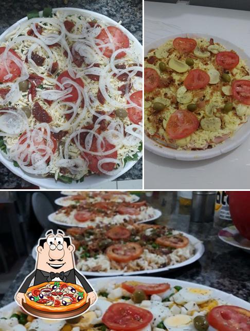 Experimente pizza no Pizzaria Vilela