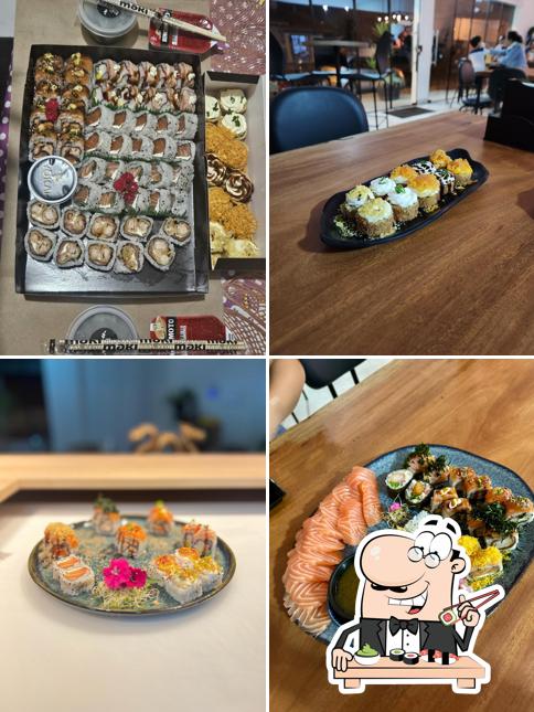 Presenteie-se com sushi no Yokai Sushi