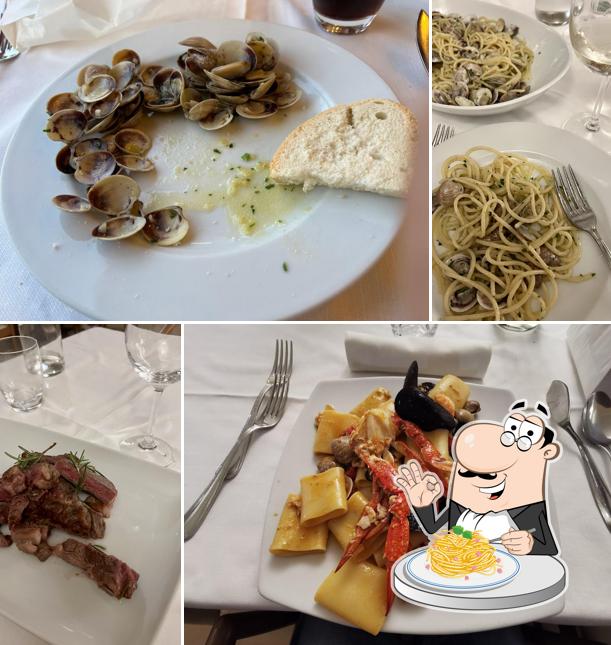 Spaghetti alla carbonara al Ristorante California