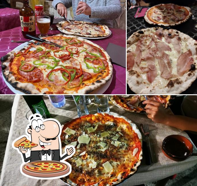 Prenditi tra le svariate varianti di pizza