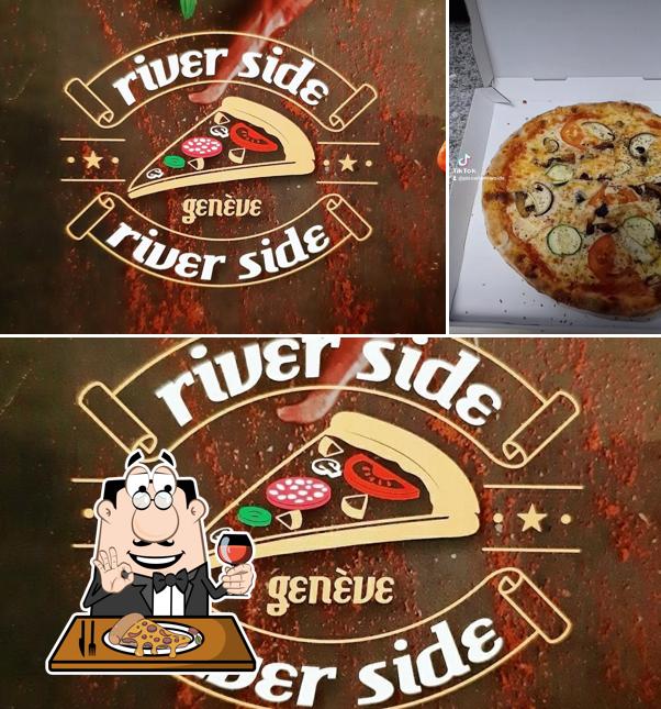 A Pizzeria RiverSide, puoi ordinare una bella pizza