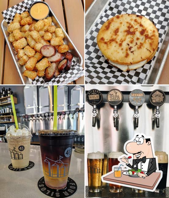 Four Silos Brewery Coffee & Beer House in Gilbert Restaurant menu and