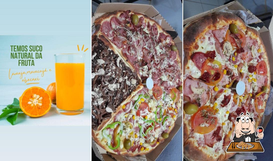 No PIZZARIA MUNDIAL, você pode degustar pizza