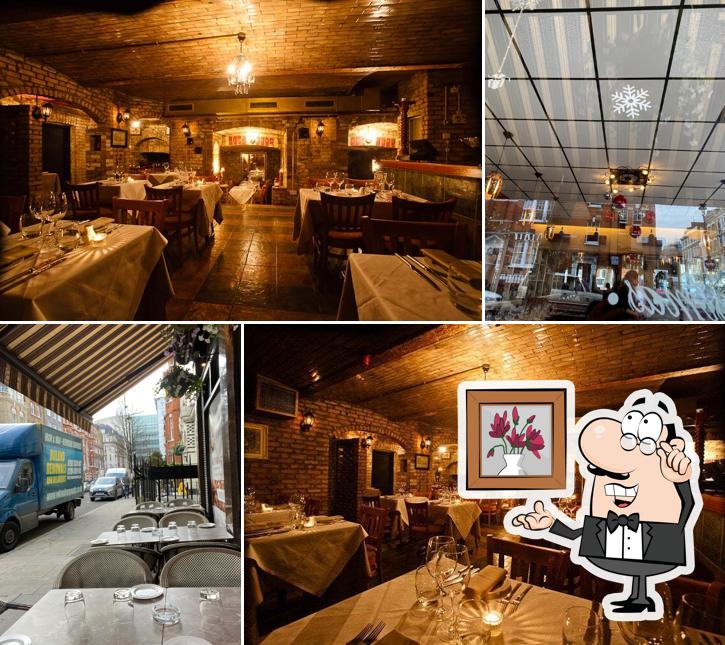 El interior de Bellaria Restaurant & Wine Bar