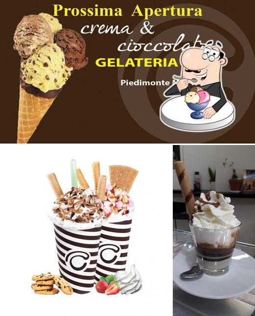 Crema & Cioccolato Piedimonte Matese offre un'ampia varietà di dessert