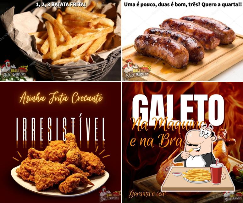 Batata frita em Galeteria Belo Sabor