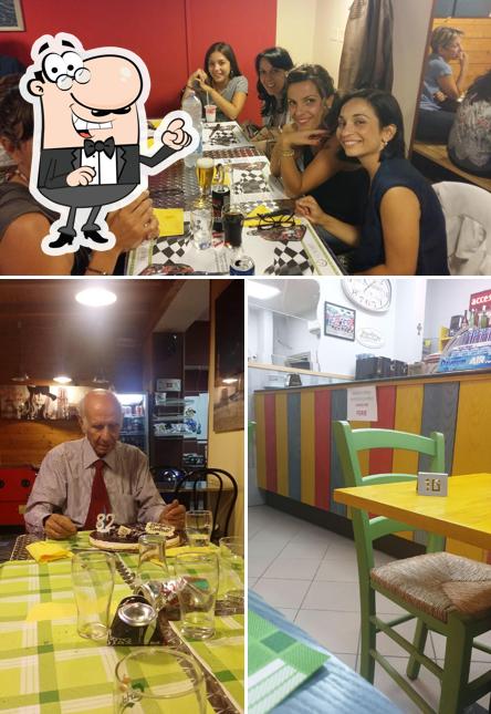 Gli interni di Pizza Grand prix