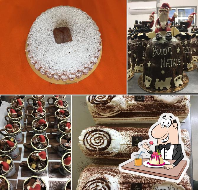 Panetteria Pasticceria Pellanda Centro Montana serve un'ampia selezione di dolci