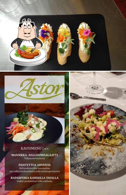 Еда в "Ravintola Astor"