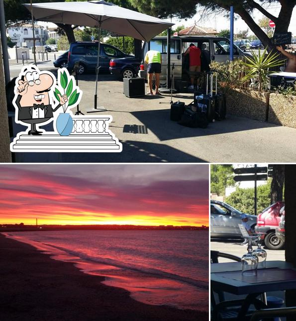 L'extérieur de Snack Le Beach Burger