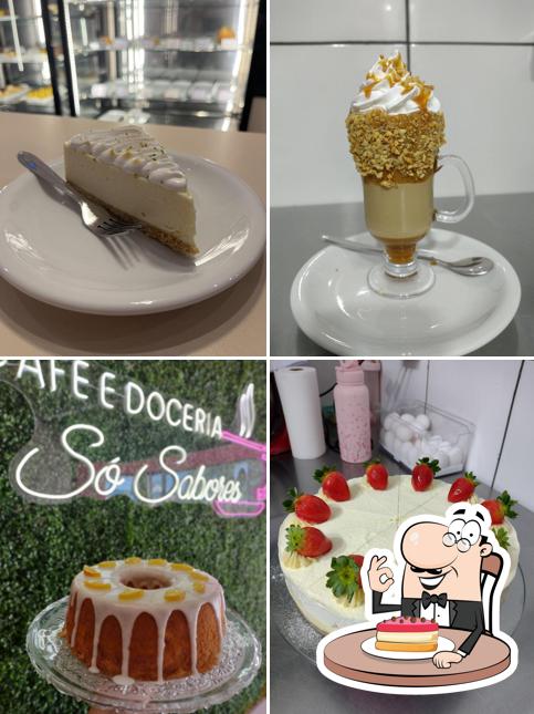 Bolo de queijo em Só Sabores Café e Doceria