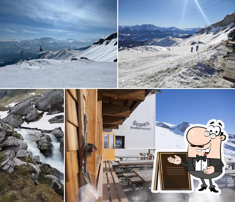 Goditi la vista dagli esterni di Segneshütte
