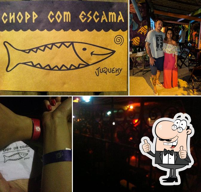 Это снимок ресторана "Chopp com Escama"