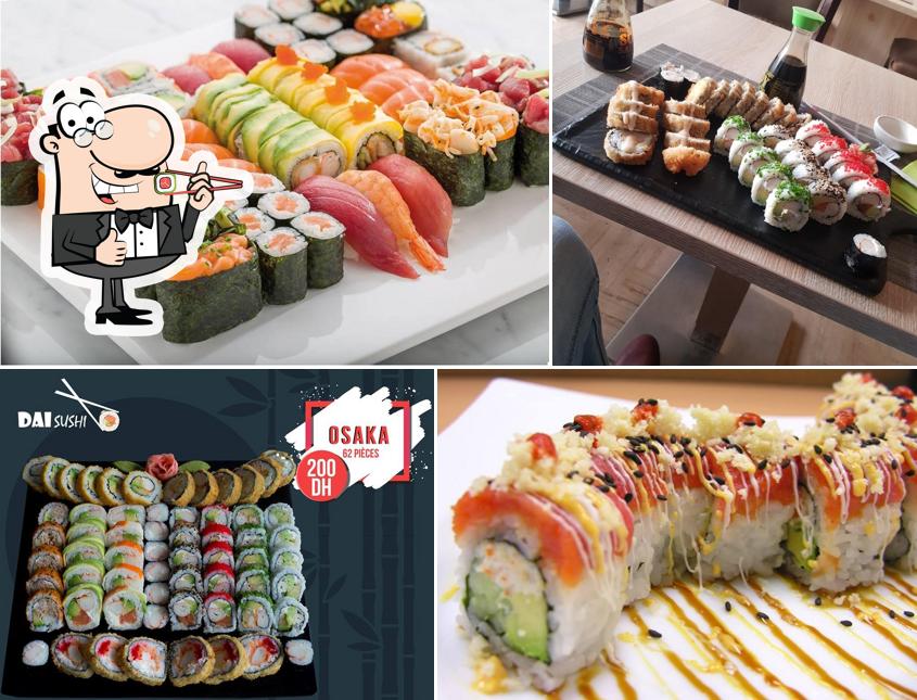 Les sushi sont servis à Dai Sushi