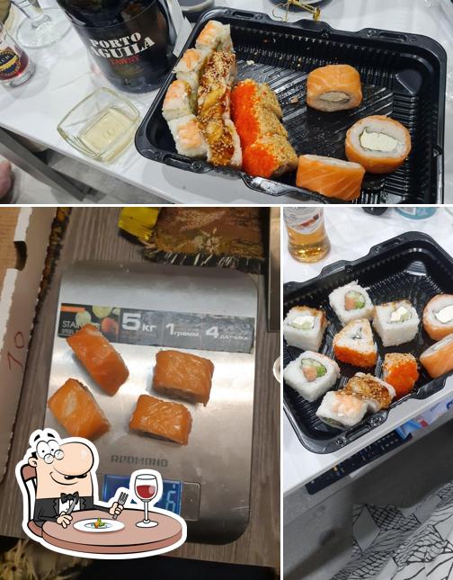 Еда в "Футари суши"