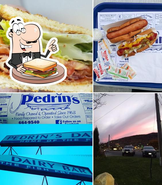 Pedrin's Dairy Bar in North Adams Restaurant menu and reviews