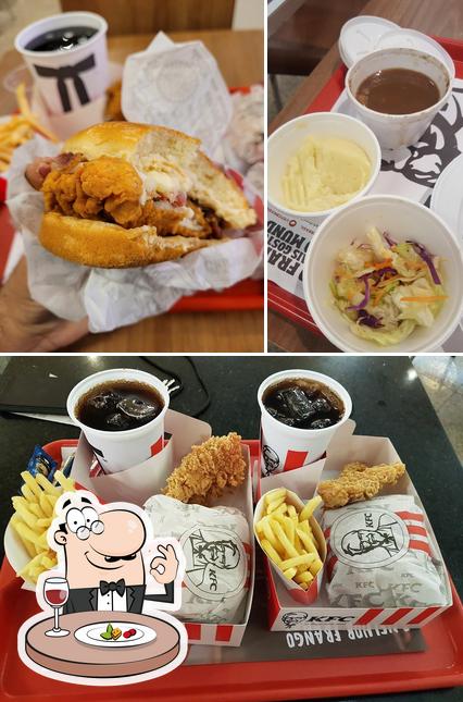 Comida em KFC