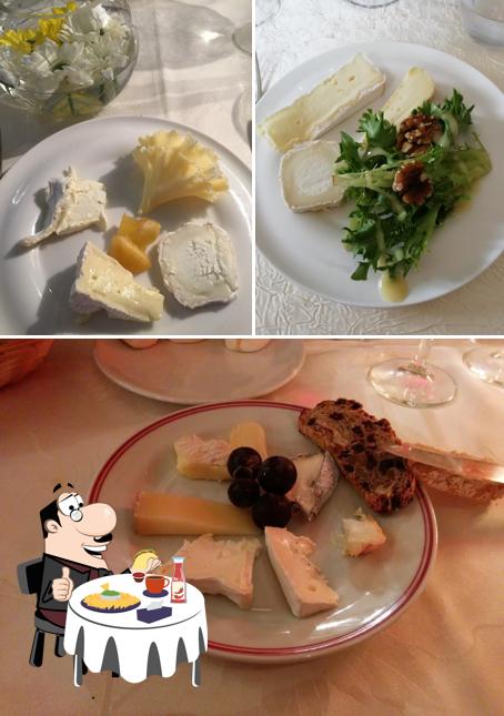Assiette de fromage à Auberge des Alouettes