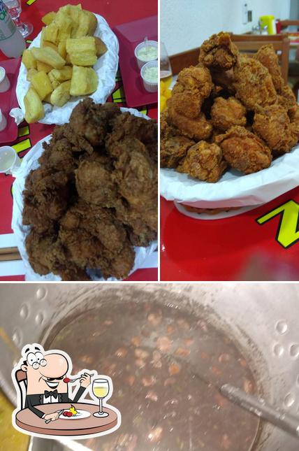 Comida em Chicken Crunchy