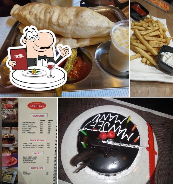 Food at Rakheja pizza and restaurant