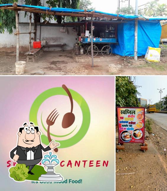 The exterior of Swapnil Canteen