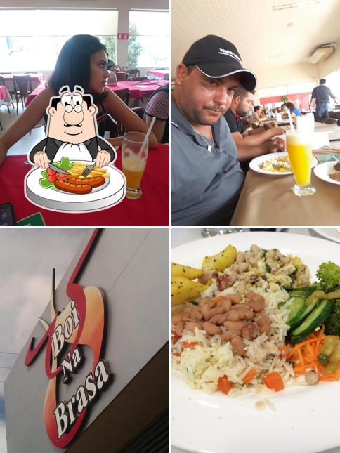 Comida em Churrascaria Boi Na Brasa