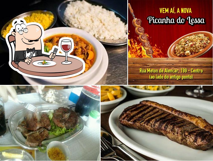 Comida em Picanha do Lessa