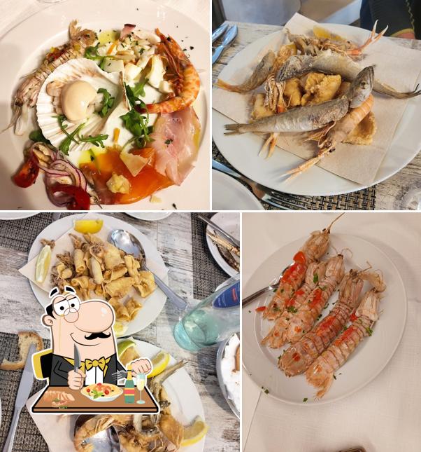 Cibo al Ristorante Belvedere "La Rosa dei Venti"