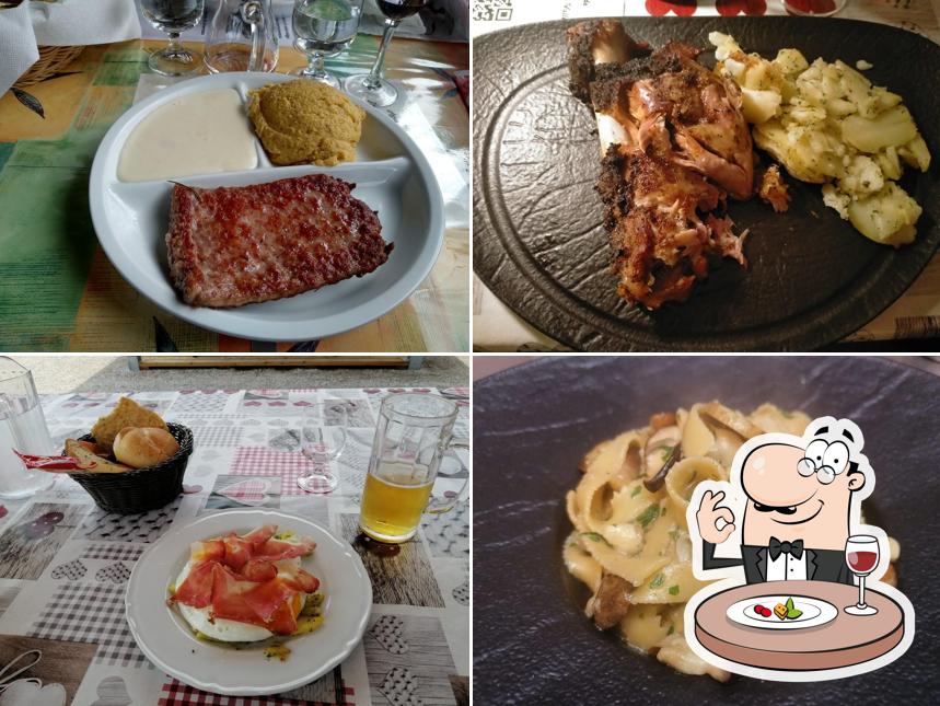 Cibo al Agritur Malga Salanzada