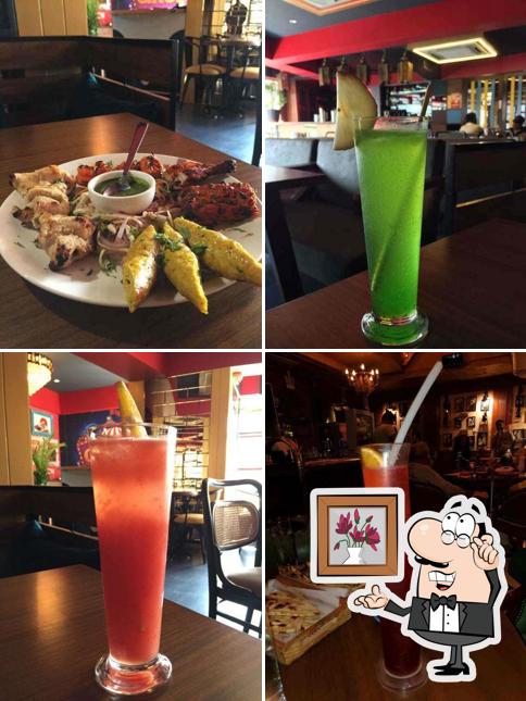 Take a seat at one of the tables at CIRCUS CIRCUS, Restaurant,Bar & Eatery