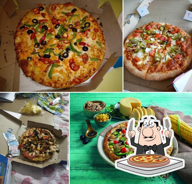 At Domino's Pizza MVP Colony, Visakhapatnam, you can order pizza