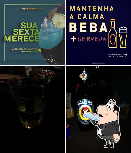 Cerveja em pé