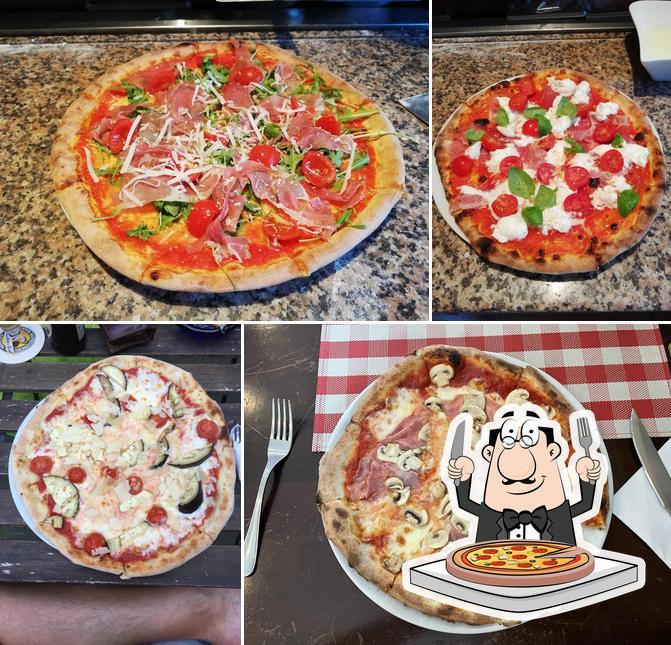 Prenez de nombreux types de pizzas