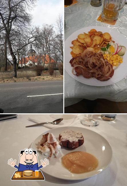 Gaststätte Goldener Anker, Mücheln (Geiseltal) Speisekarte, Preise