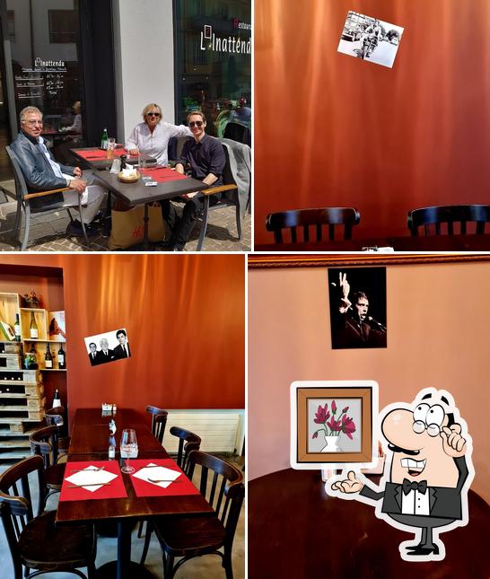 Gli interni di Restaurant L'Inattendu