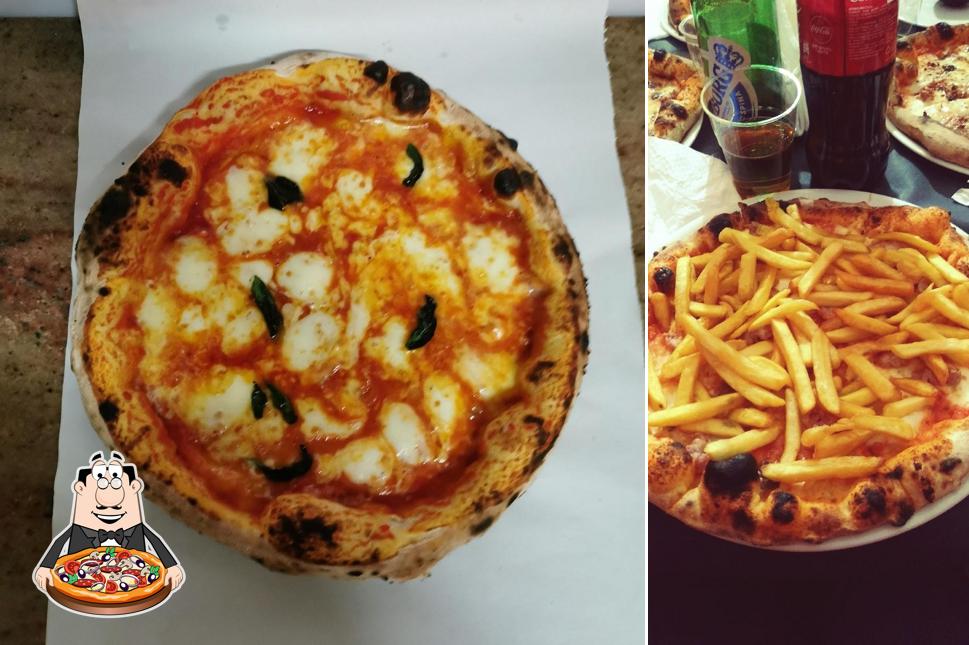 Prenditi una pizza a pizzeria Antico Borgo