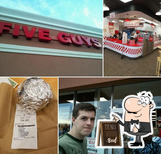 Here's an image of Five Guys