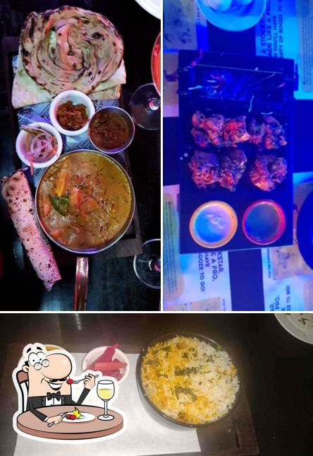 Food at Cyberabad Pub Exchange