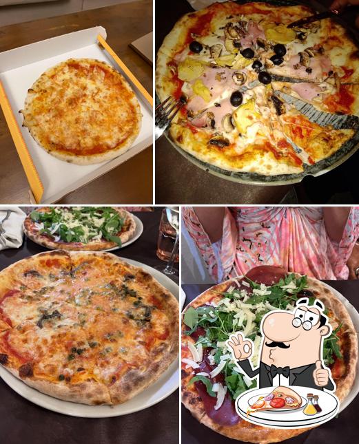 A Ristorante Da Mimma, puoi assaggiare una bella pizza