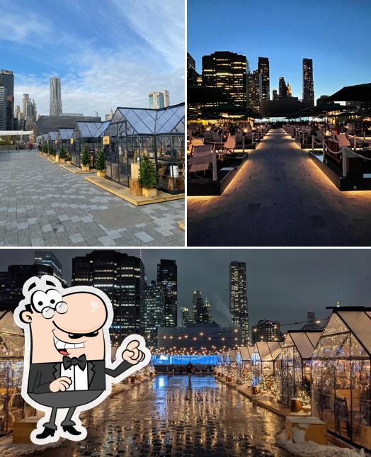 The Greens on The Rooftop at Pier 17 in New York City Restaurant menu
