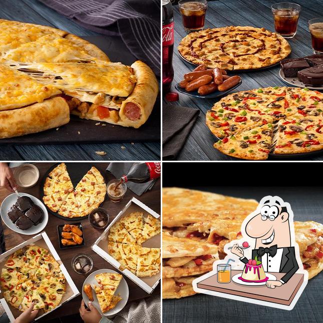 Debonairs Pizza propose un nombre de desserts